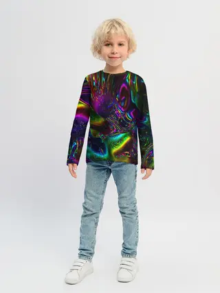 Детский лонгслив / АБСТРАКЦИЯ