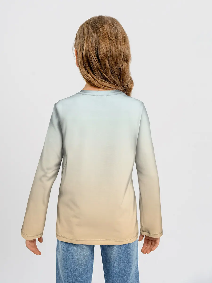 Детский лонгслив / Рыба