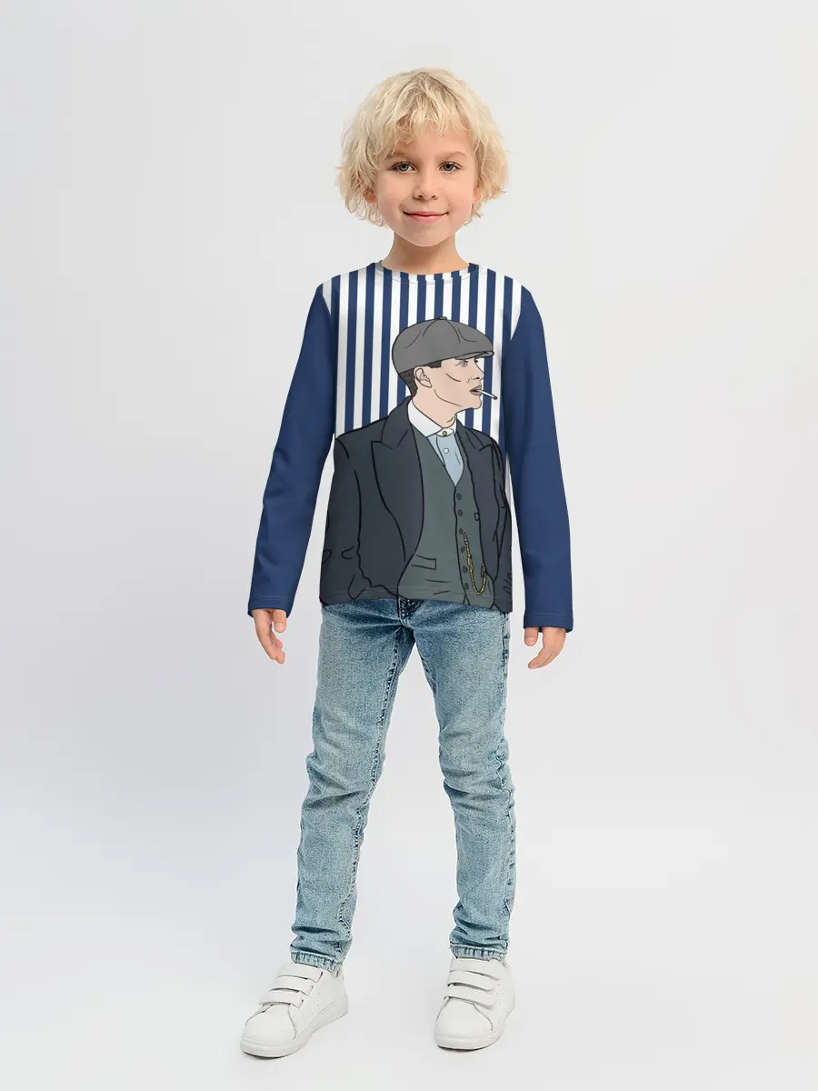 Детский лонгслив / Острые козырьки