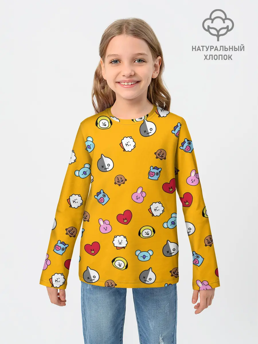 Детский лонгслив / BT21