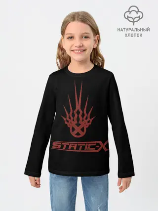 Детский лонгслив / Static-X