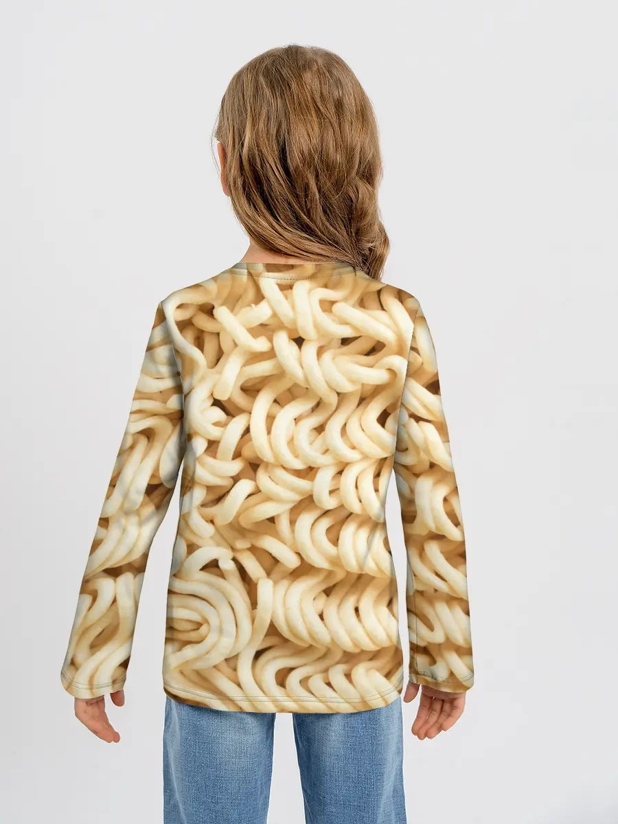 Детский лонгслив / Лапша