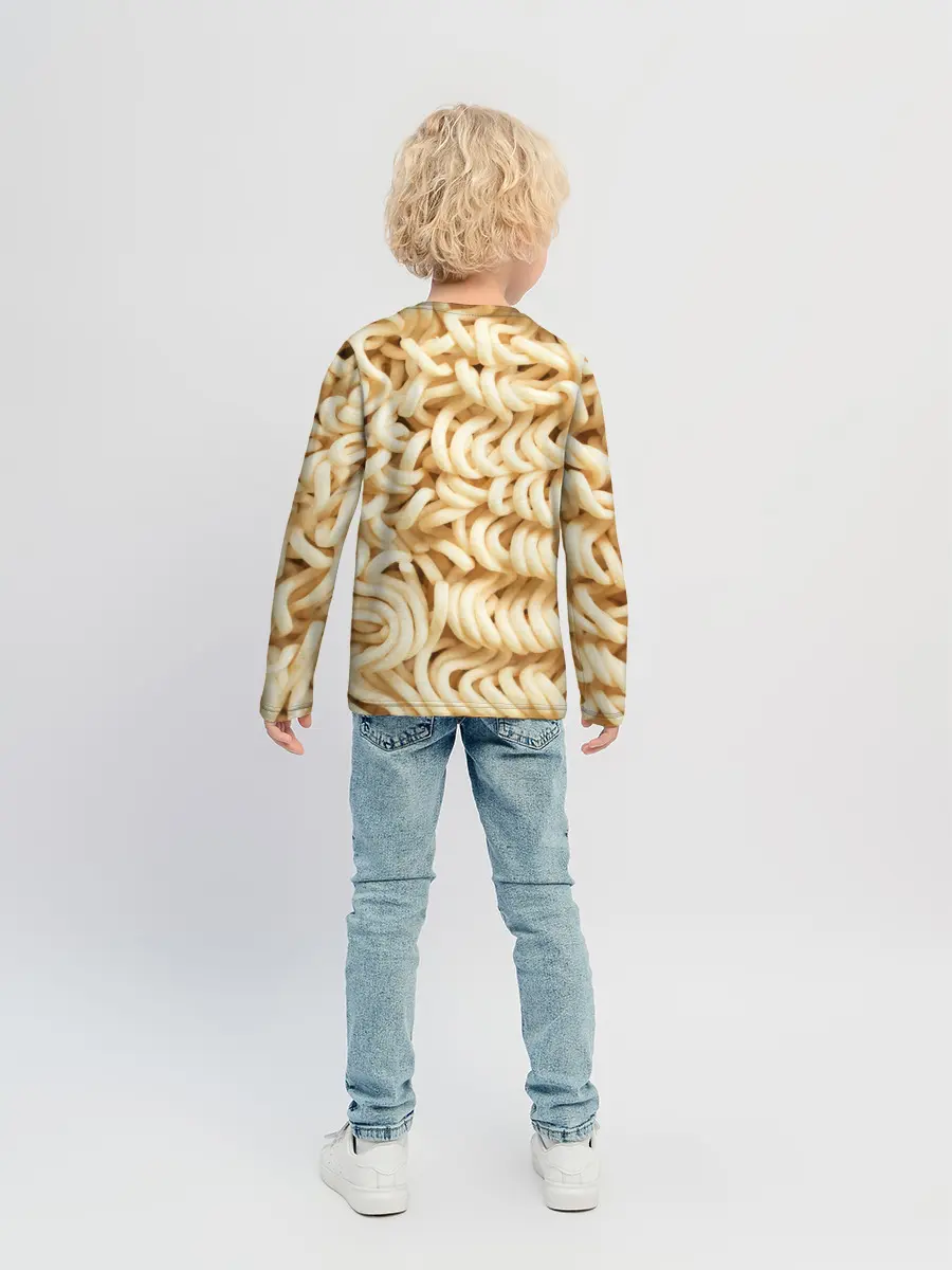 Детский лонгслив / Лапша