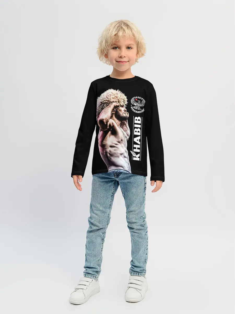 Детский лонгслив / ХАБИБ НУРМАГОМЕДОВ