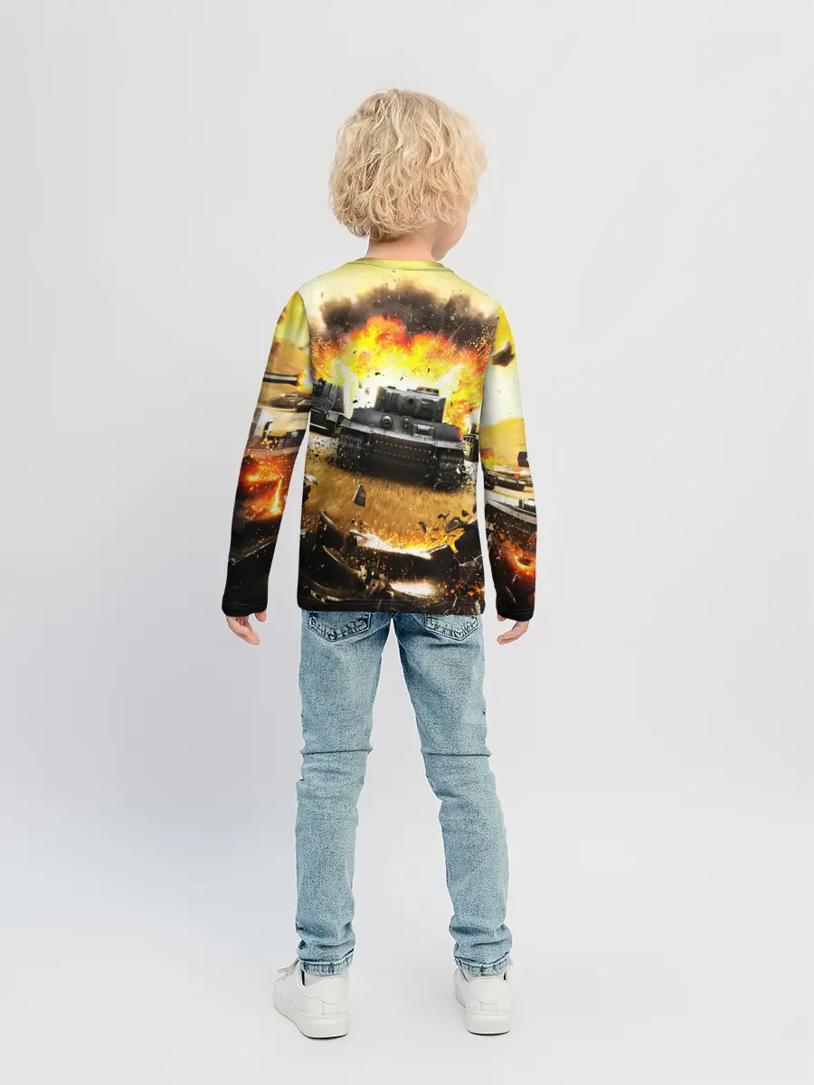 Детский лонгслив / ТАНКИ