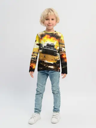 Детский лонгслив / ТАНКИ