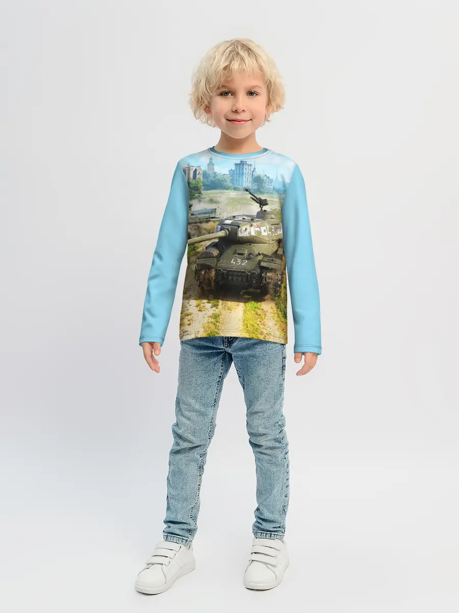 Детский лонгслив / ТАНКИ
