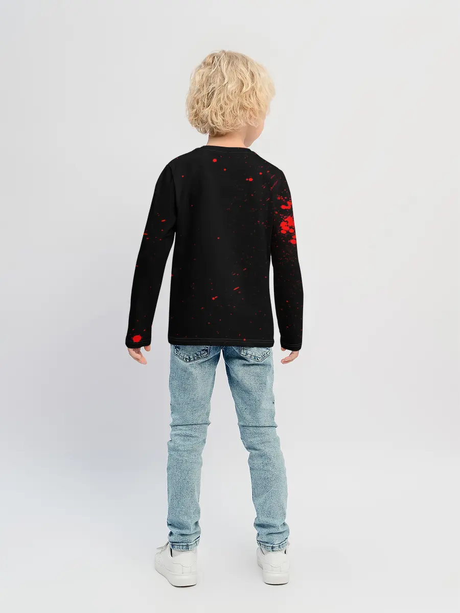 Детский лонгслив / Острые козырьки