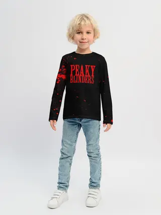 Детский лонгслив / Острые козырьки