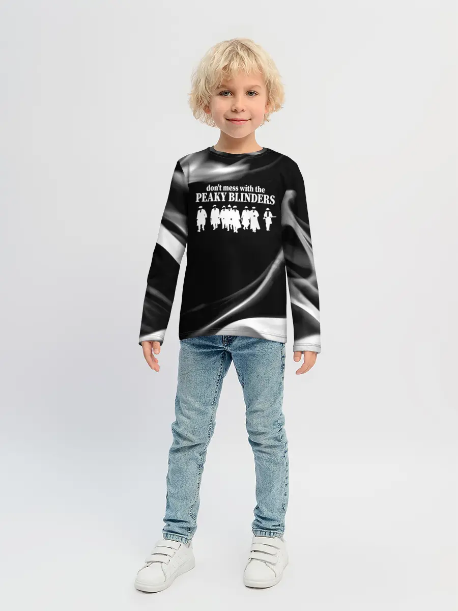 Детский лонгслив / Острые козырьки