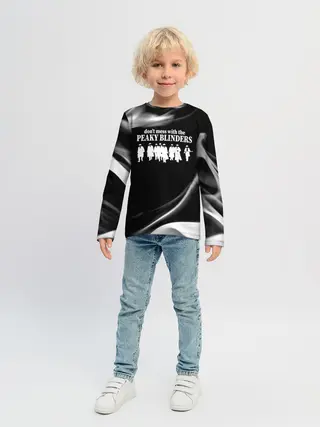 Детский лонгслив / Острые козырьки