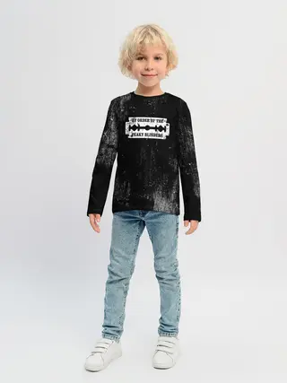 Детский лонгслив / Острые козырьки