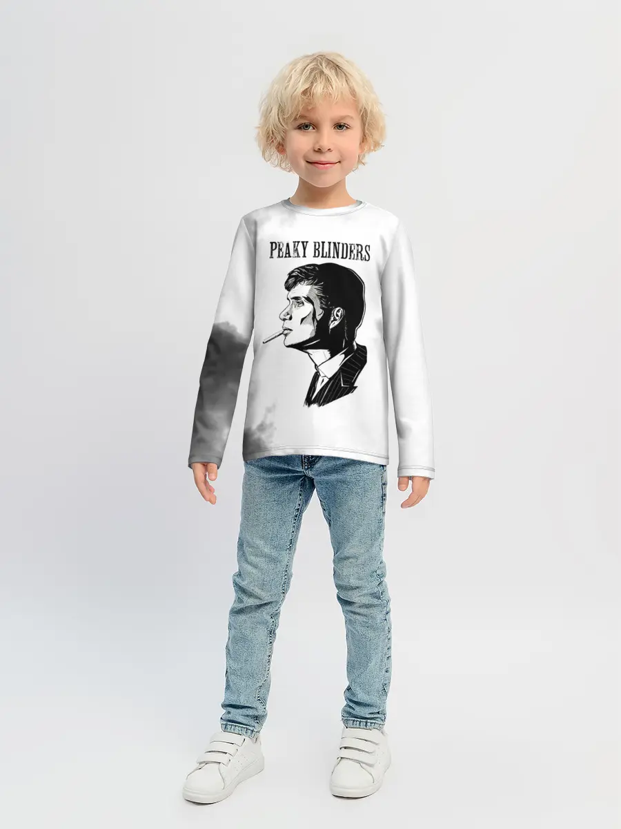 Детский лонгслив / Острые козырьки