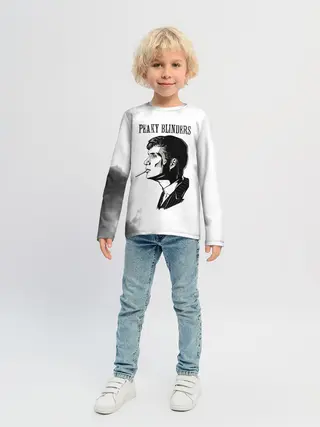 Детский лонгслив / Острые козырьки