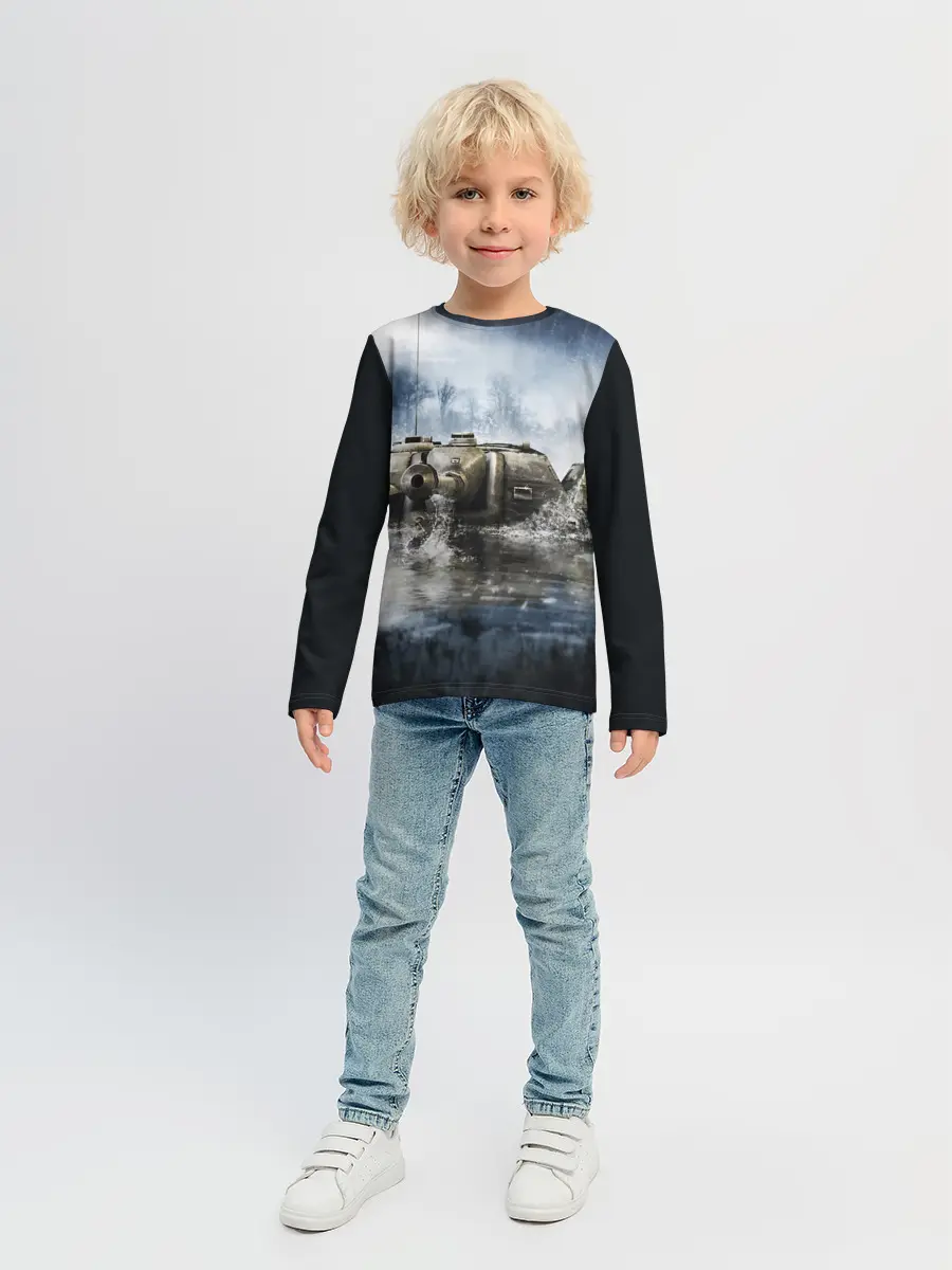Детский лонгслив / ТАНКИ