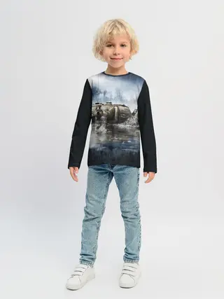 Детский лонгслив / ТАНКИ