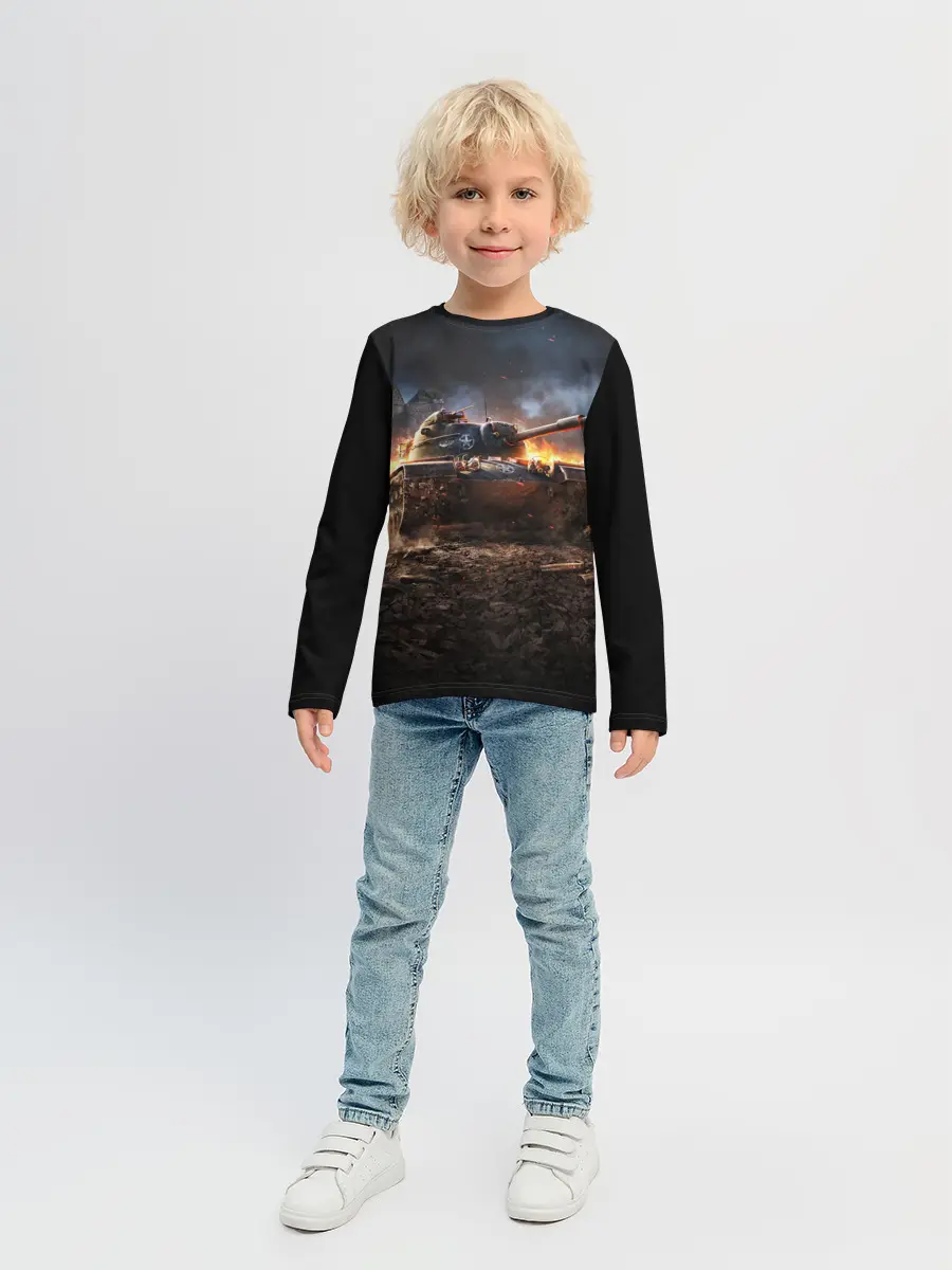 Детский лонгслив / ТАНК