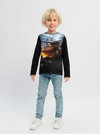 Детский лонгслив / ТАНК