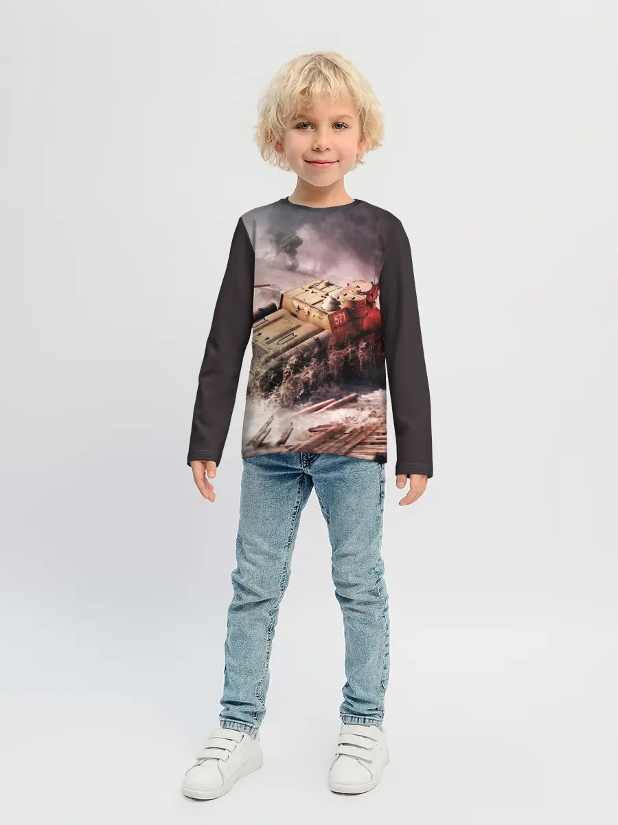 Детский лонгслив / ТАНКИ
