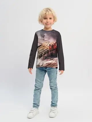 Детский лонгслив / ТАНКИ