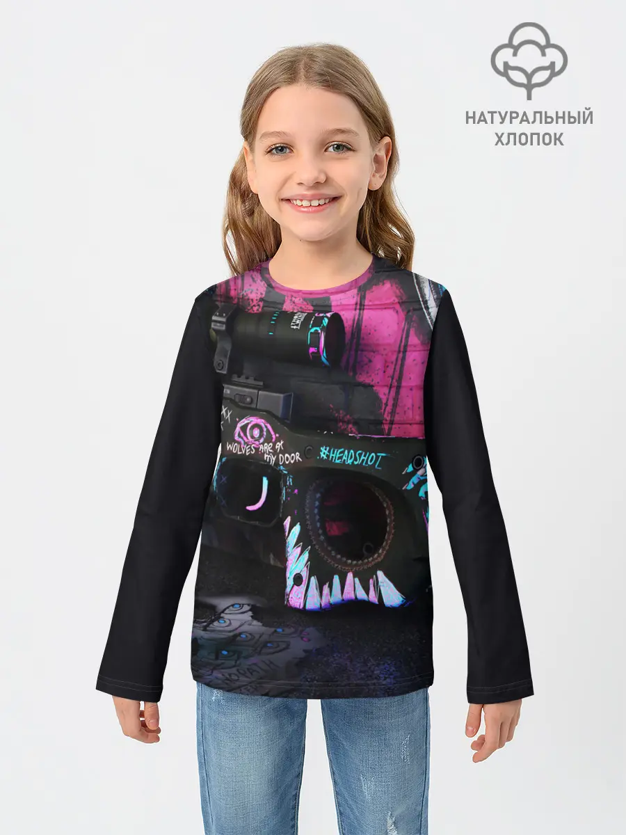 Детский лонгслив / Neo-Noir Skins - CS:GO