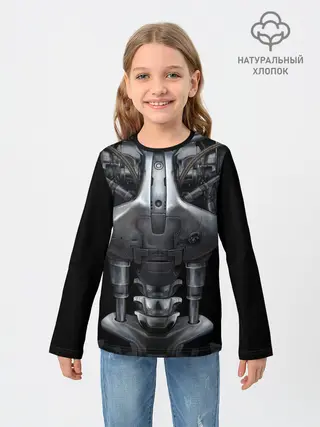 Детский лонгслив / Терминатор т-800