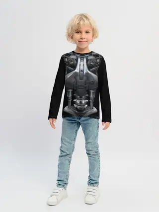 Детский лонгслив / Терминатор т-800