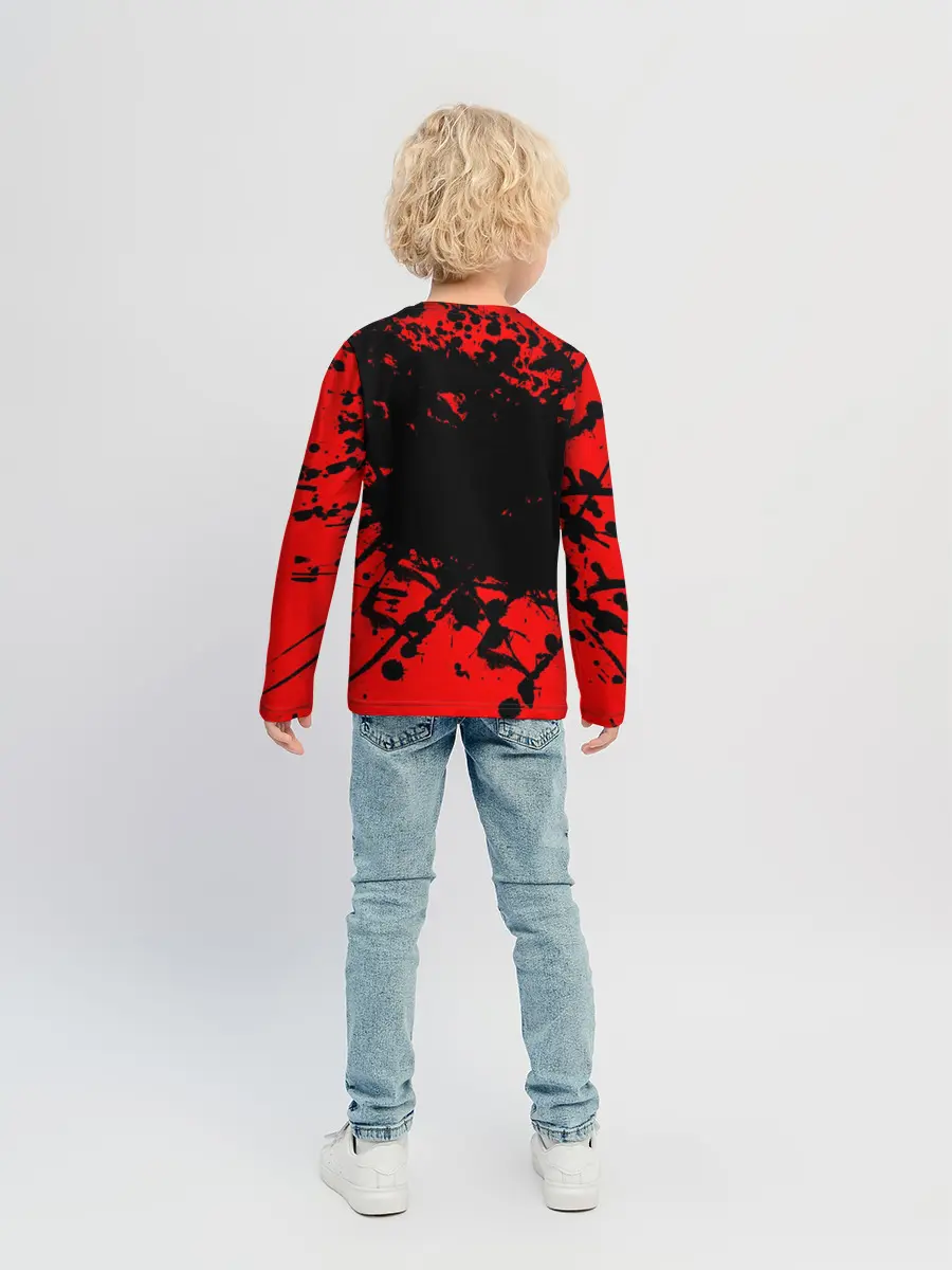 Детский лонгслив / Stalker GSC red