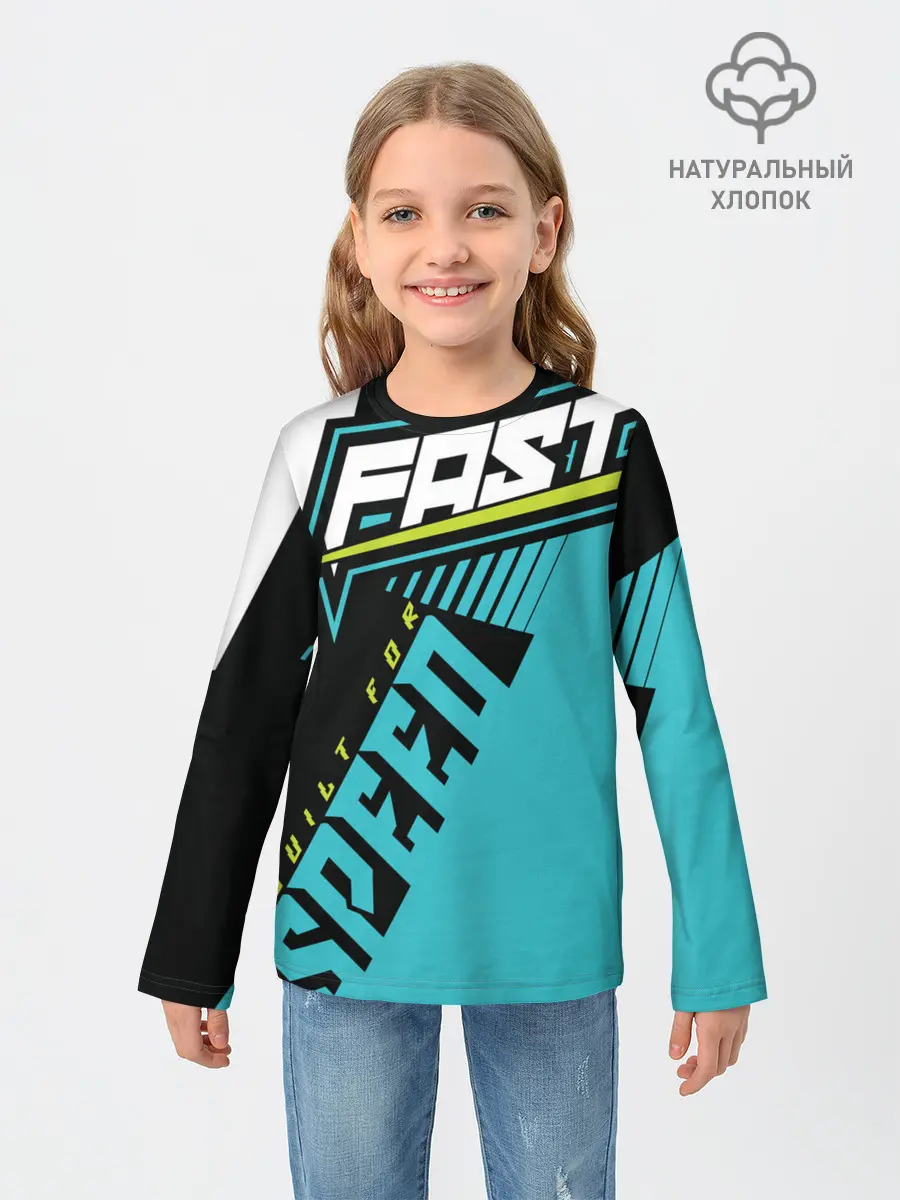 Детский лонгслив / Форма для мотокросса FOX