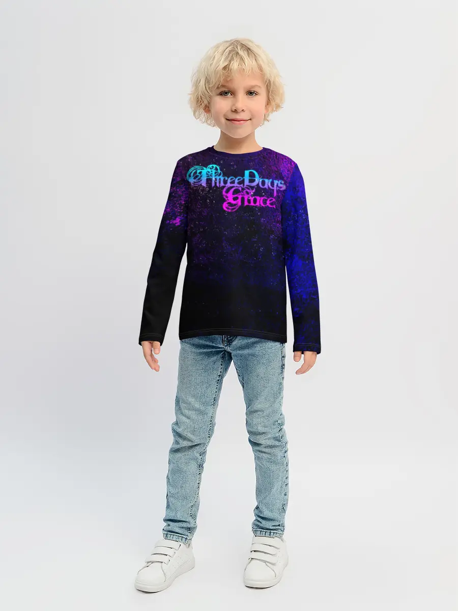 Детский лонгслив / Three Days Grace