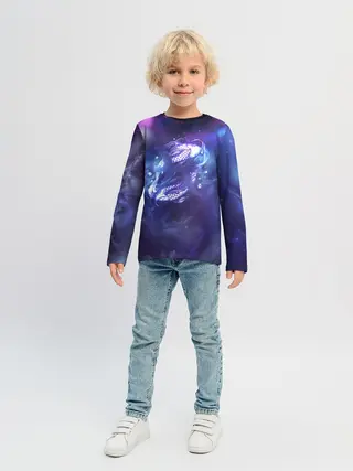 Детский лонгслив / Рыбы