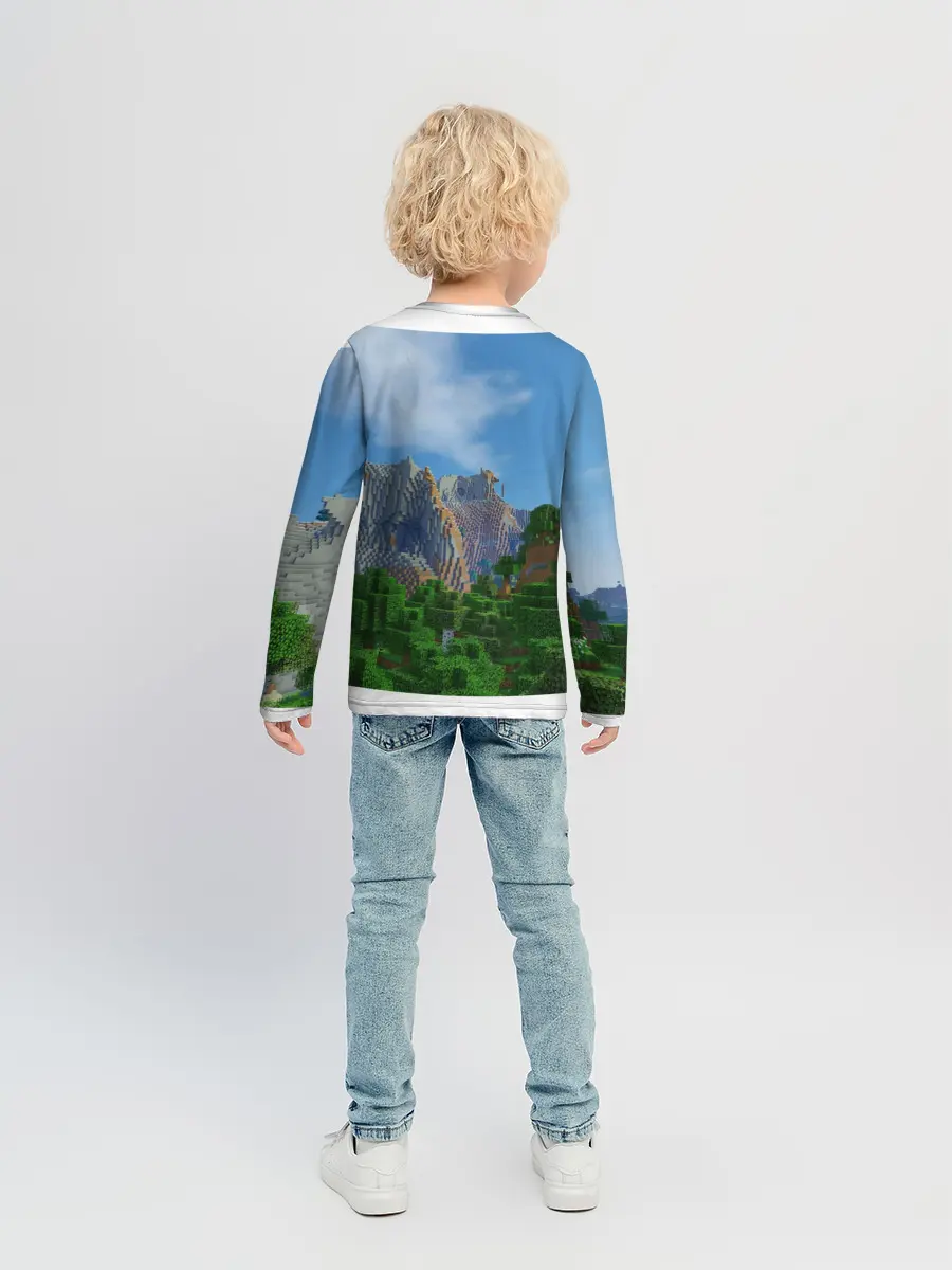 Детский лонгслив / Minecraft