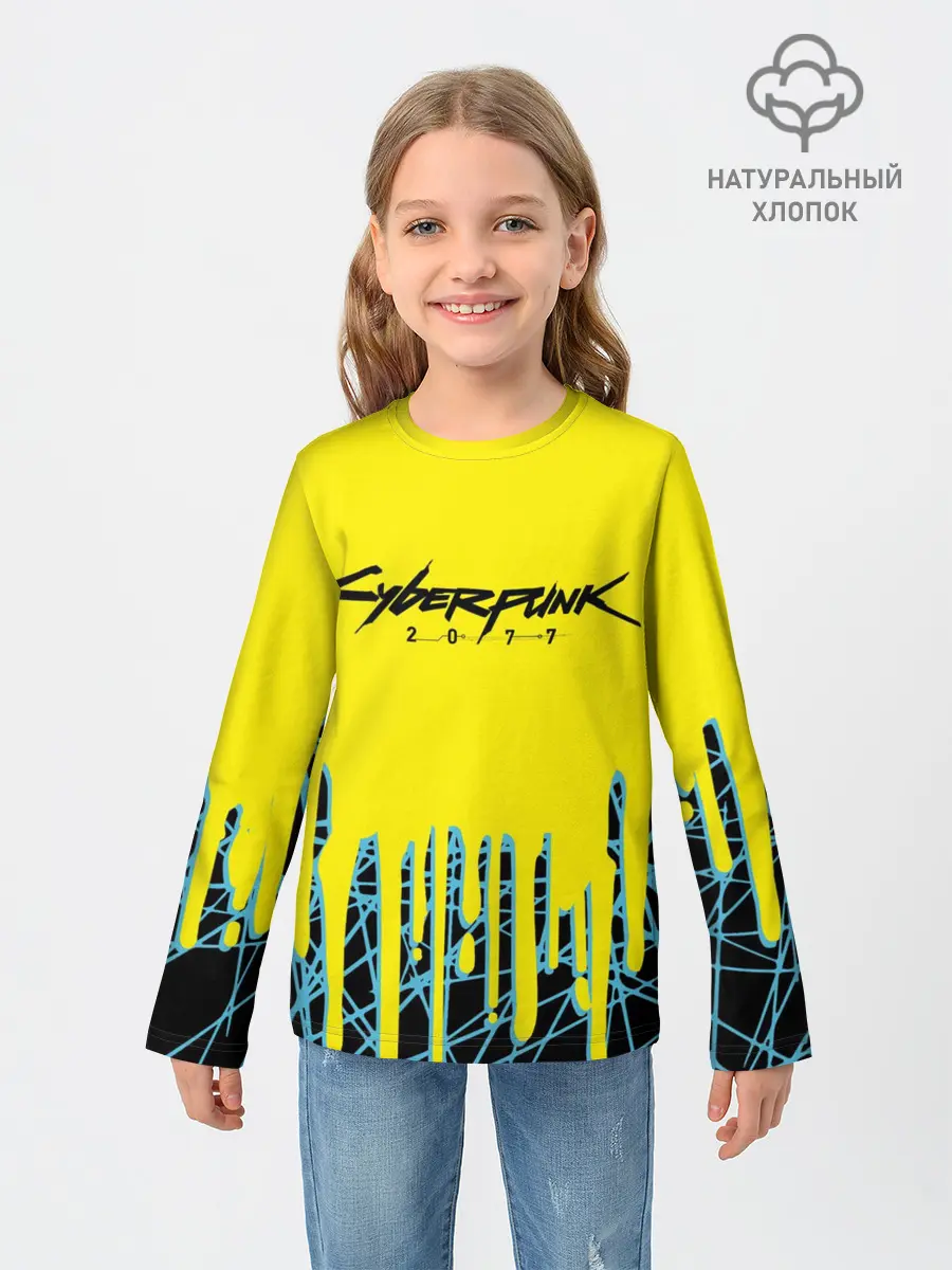 Детский лонгслив / CYBERPUNK 2077