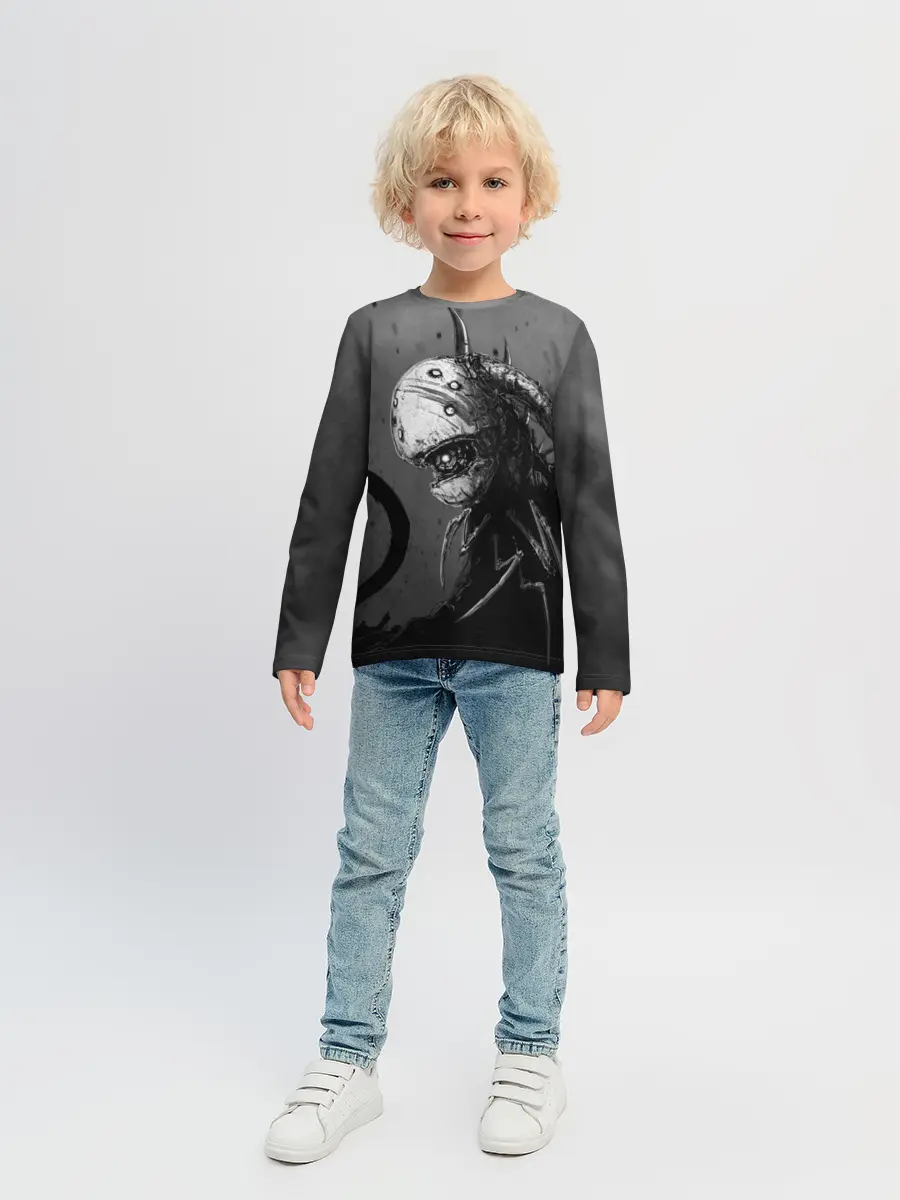 Детский лонгслив / Чернозём - Хронос