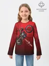 Детский лонгслив / Vintage chopper motorcycle
