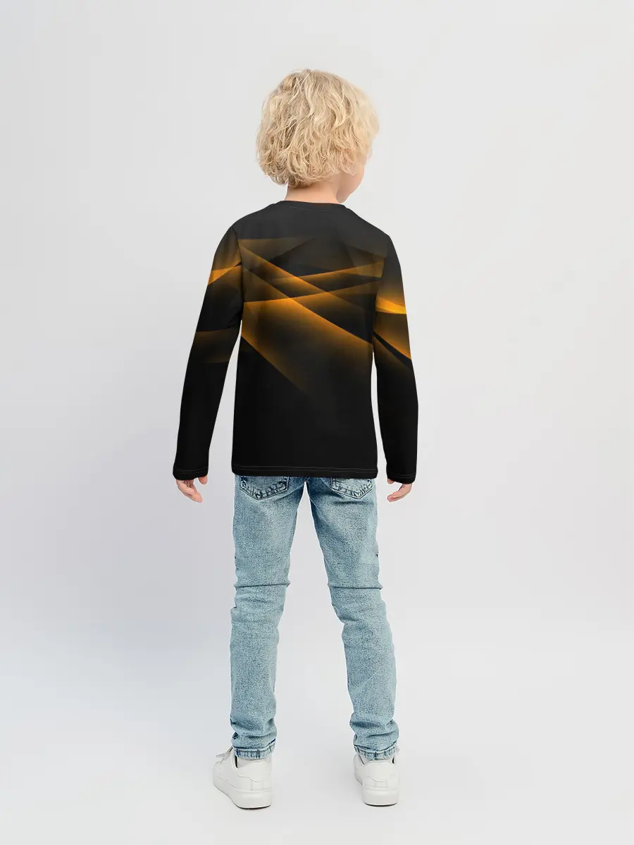 Детский лонгслив / Золотой герб