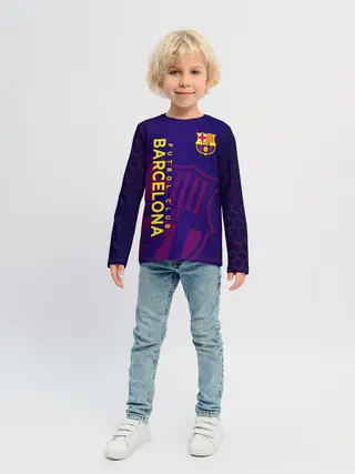 Детский лонгслив / Барселона