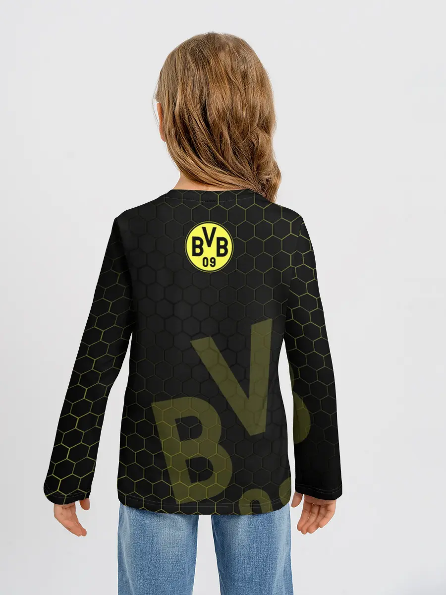 Детский лонгслив / Боруссия Дортмунд