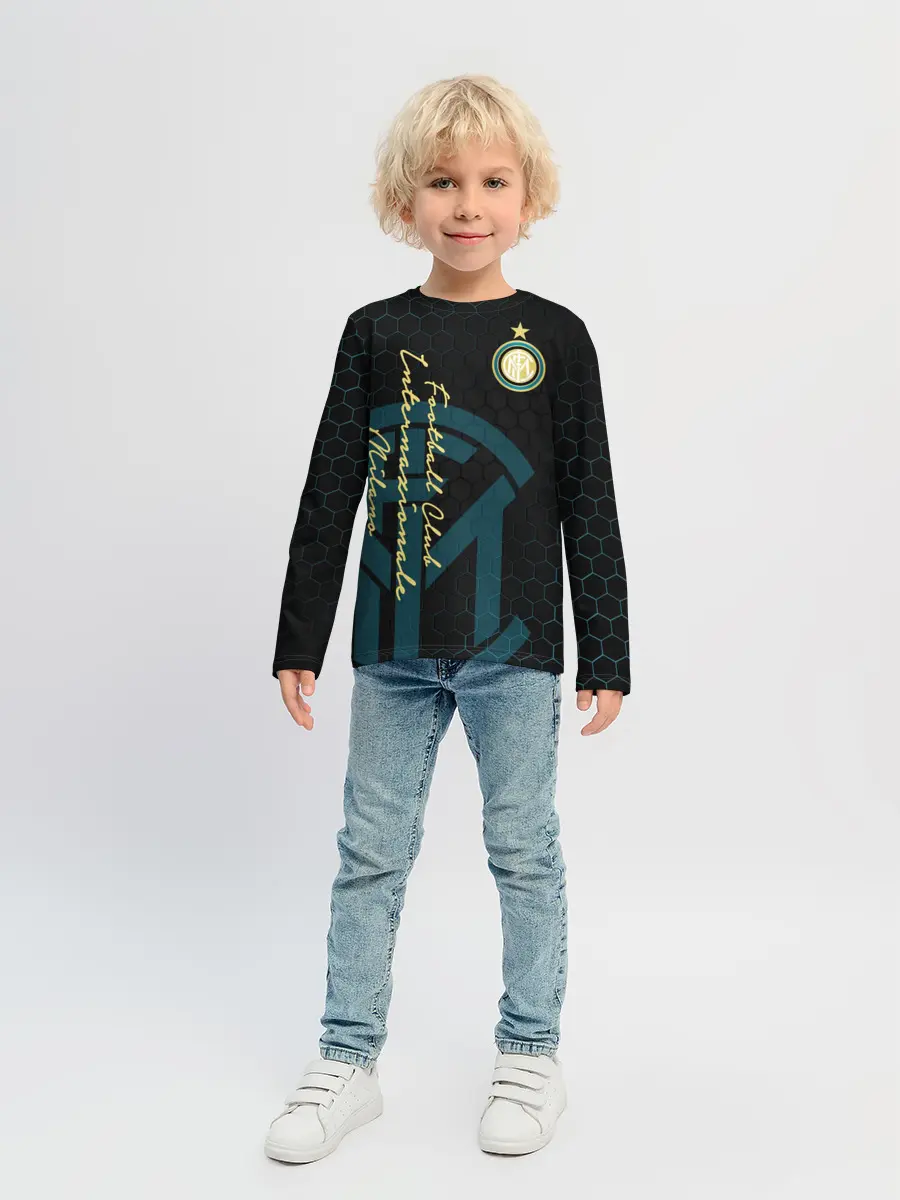 Детский лонгслив / Интер