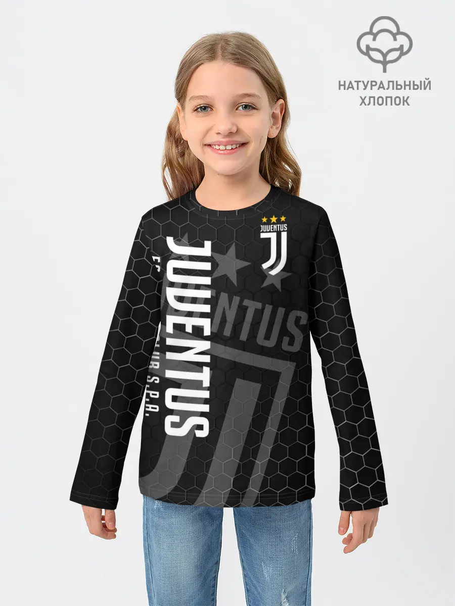 Детский лонгслив / Ювентус