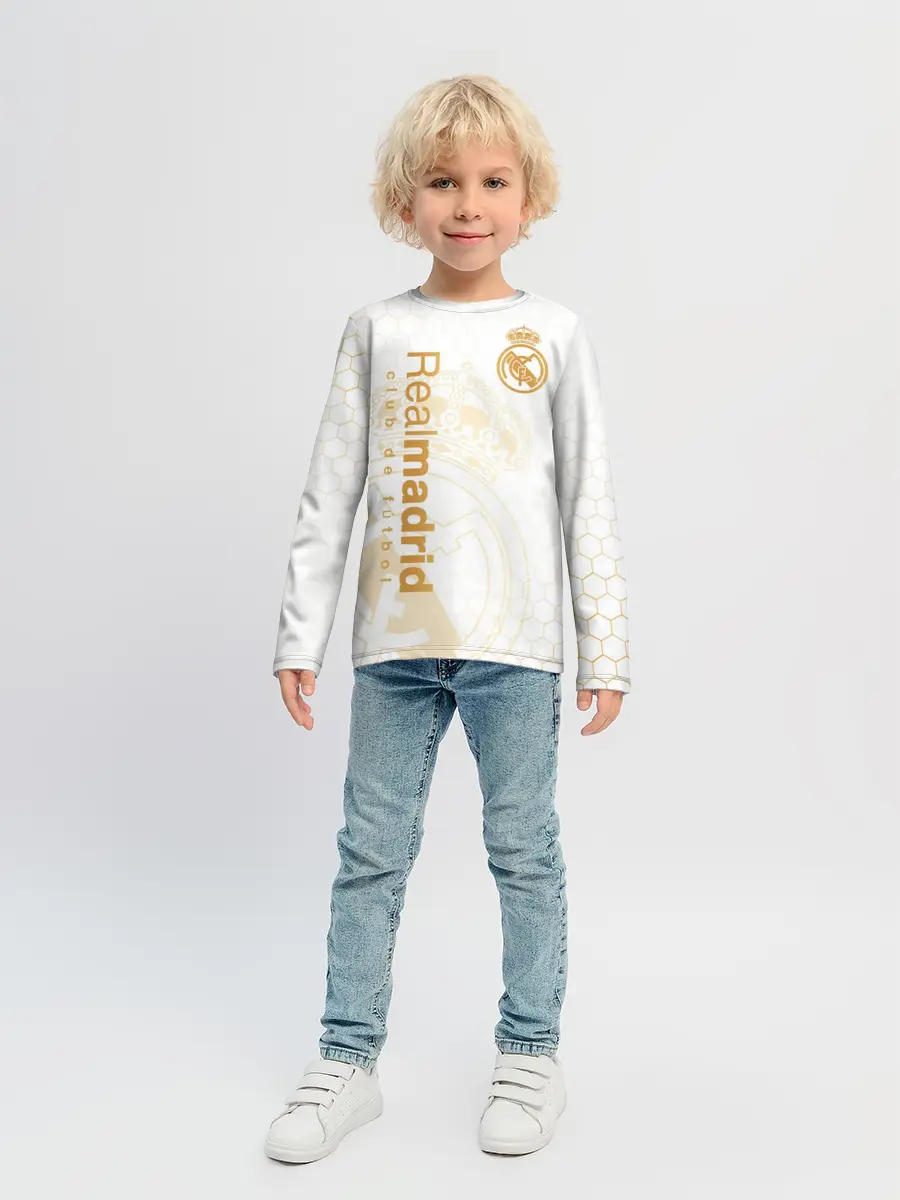 Детский лонгслив / Реал Мадрид