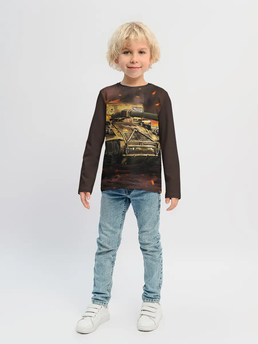 Детский лонгслив / ТАНК