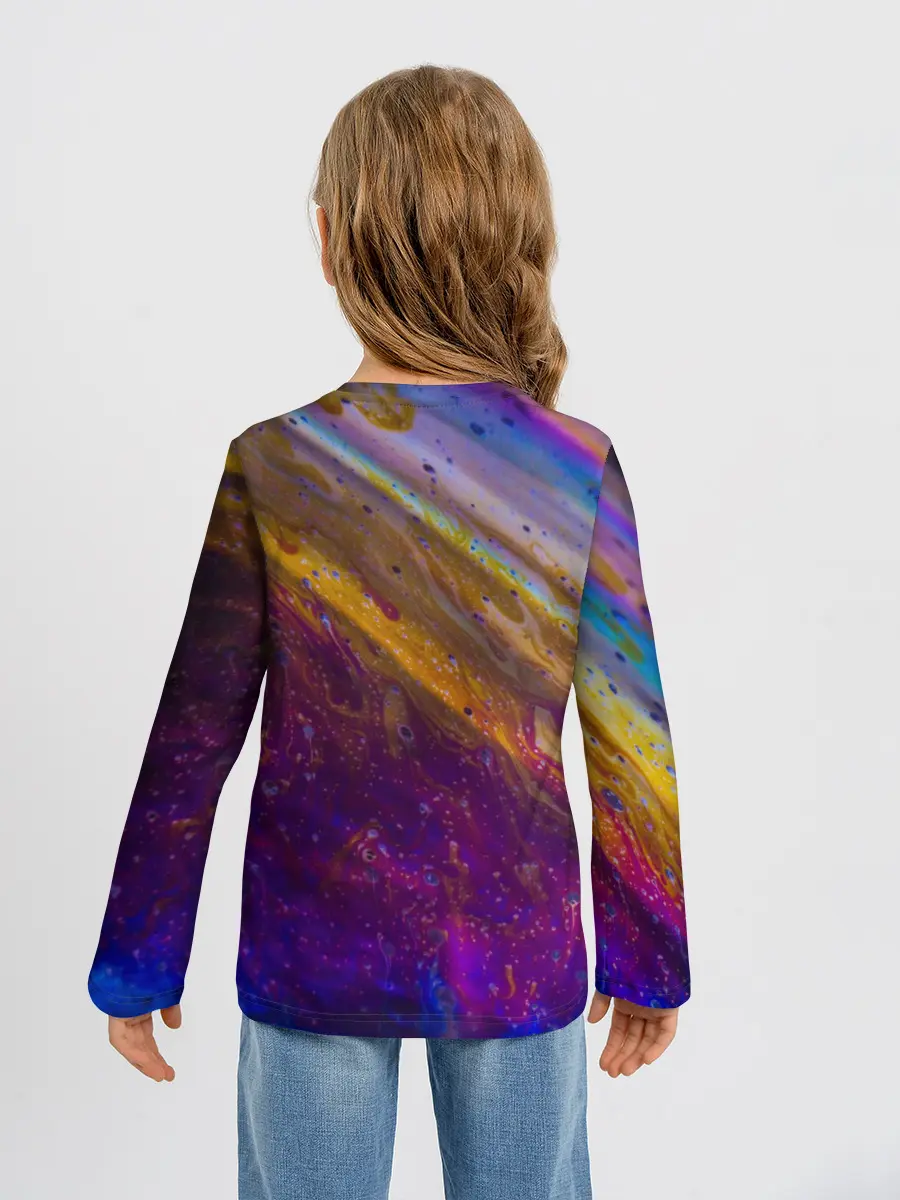 Детский лонгслив / Краска