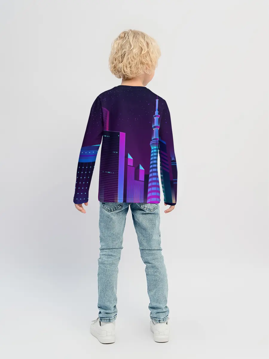 Детский лонгслив / JoJo Bizarre Adventure