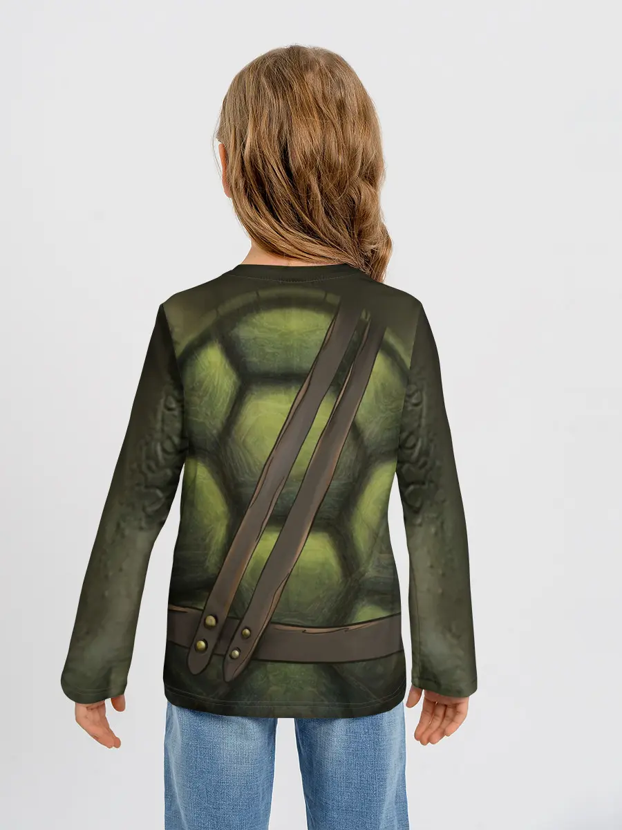 Детский лонгслив / Черепашка ниндзя