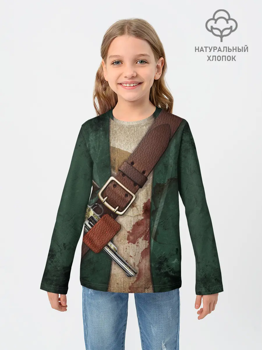 Детский лонгслив / Пират