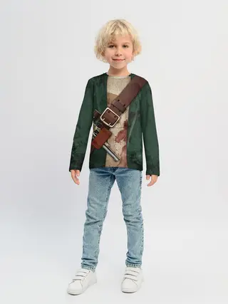 Детский лонгслив / Пират