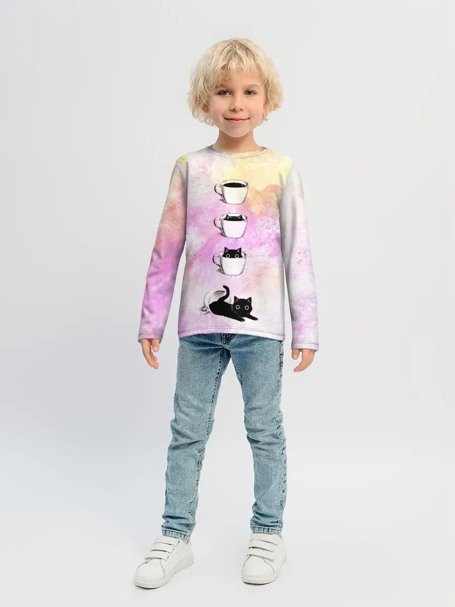 Детский лонгслив / catfee