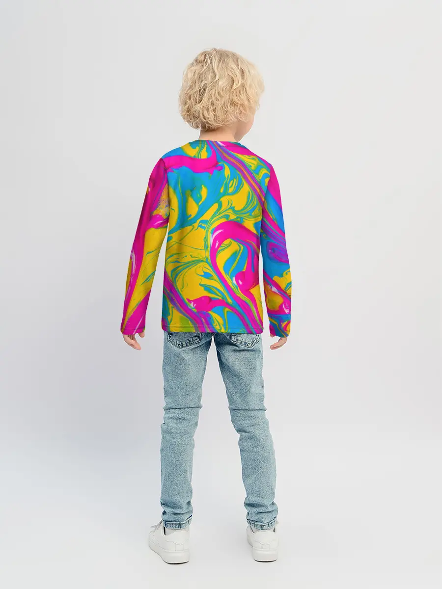 Детский лонгслив / JoJo Bizarre Adventure