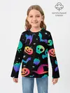 Детский лонгслив / RAINBOW HALLOWEEN | ХЭЛЛУИН